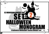 Halloween Monogram Set2 Font - Featured Image