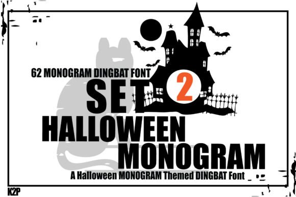 Halloween Monogram Set2 Font - Featured Image