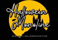 Halloween Monoline Font - Featured Image