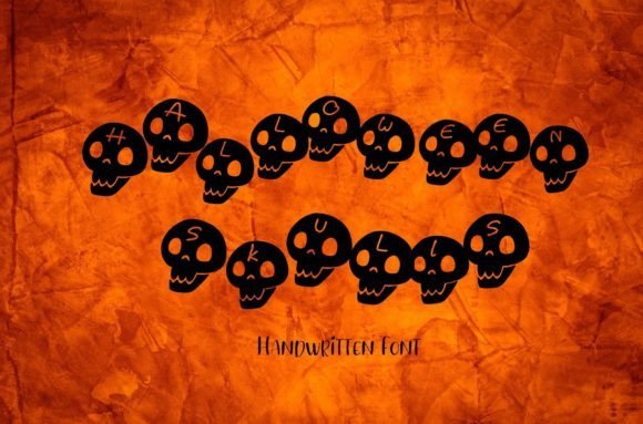 Halloween Skulls Font - Featured Image