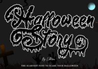 Halloween Story Font - Featured Image