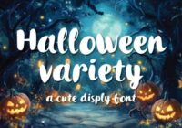 Halloween Variety Font - Featured Image