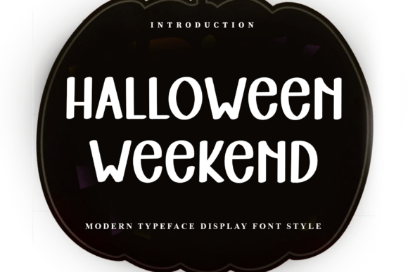 Halloween Weekend Font - Featured Image