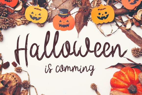 Halloween is Coming Font - Featured Image