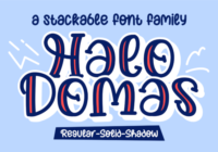 Halo Domas Font - Featured Image