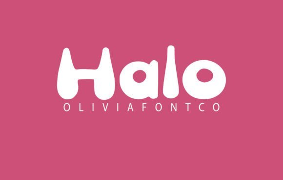 Halo Font - Featured Image