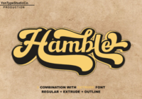 Hamble Font - Featured Image