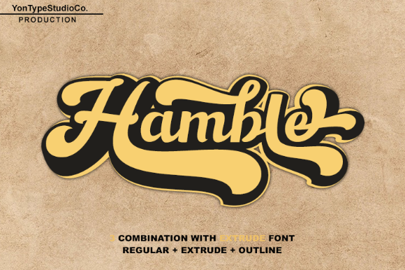 Hamble Font - Featured Image
