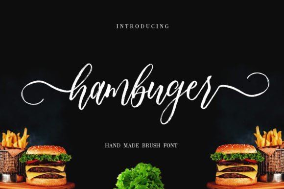 Hambuger Font - Featured Image