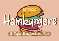 Hamburgers Font - Featured Image