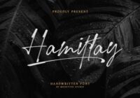 Hamiltay Font - Featured Image