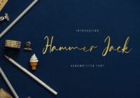 Hammer Jack Font - Featured Image