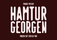 Hamtur Georgen Font - Featured Image
