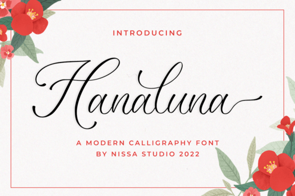 Hanaluna Font - Featured Image