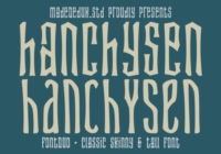 Hanchysen Font - Featured Image