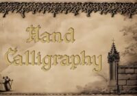 Hand Calligraphy Font - Featured Image