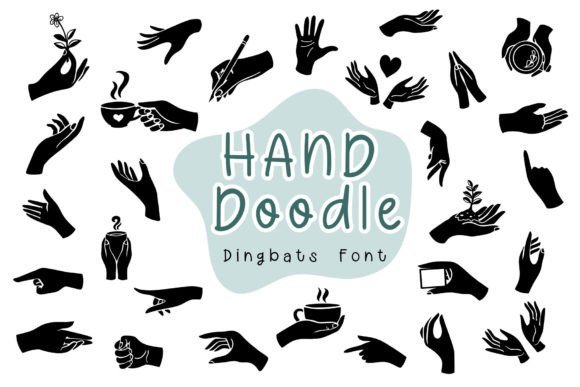 Hand Doodle Font - Featured Image