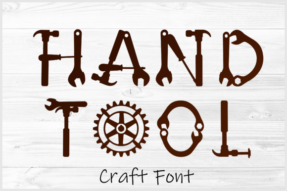 Hand Tool Font - Featured Image