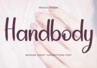 Handbody Font - Featured Image