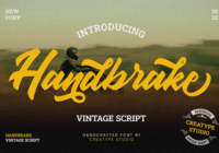 Handbrake Font - Featured Image