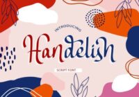 Handelish Font - Featured Image