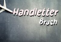 Handletter Brush Font - Featured Image