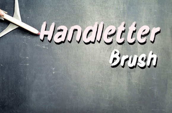 Handletter Brush Font - Featured Image