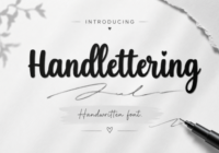 Handlettering Font - Featured Image