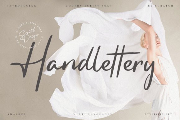 Handlettery Font - Featured Image