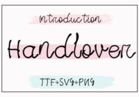 Handlover Font - Featured Image