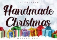 Handmade Christmas Font - Featured Image