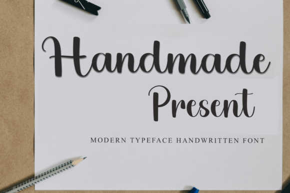Handmade Present Font - Featured Image