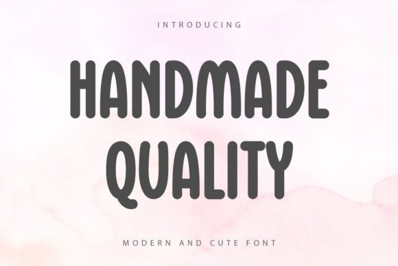 Handmade Quality Font - Featured Image