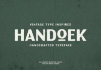 Handoek Font - Featured Image