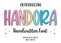 Handora Font - Featured Image
