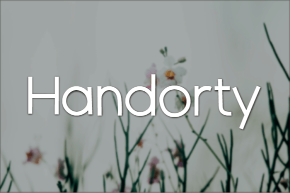 Handorty Font - Featured Image