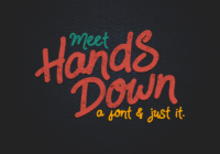 Hands Down Font - Featured Image