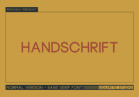 Handschrift Font - Featured Image