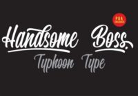 Handsome Boss Font - Featured Image