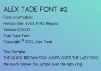 Handwritten Naughty at #2 Font - Featured Image