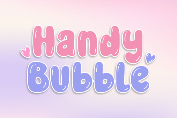 Handy Bubble Font - Featured Image
