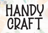 Handy Craft Font - Featured Image