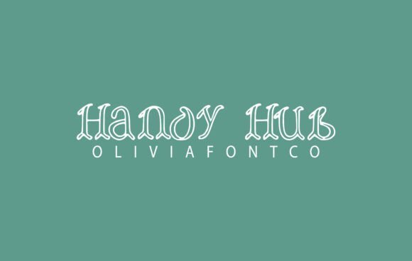 Handy Hub Font - Featured Image