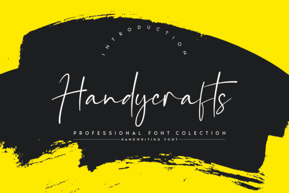 Handycrafts Font - Featured Image