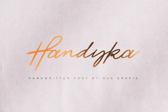 Handyka Font - Featured Image