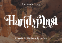 Handyplast Font - Featured Image
