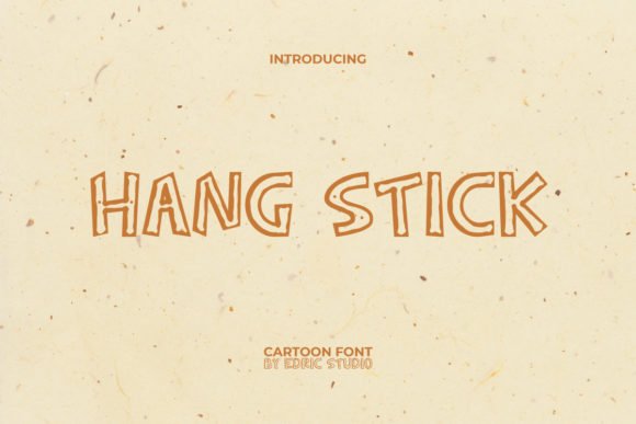 Hang Stick Font - Featured Image