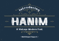 Hanim Font - Featured Image