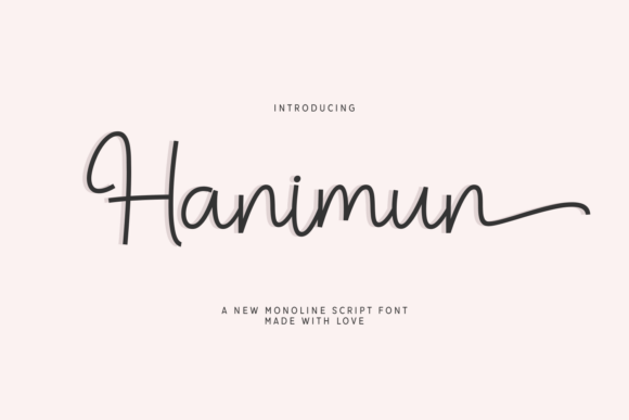 Hanimun Font Font - Featured Image