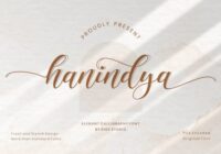 Hanindya Font - Featured Image